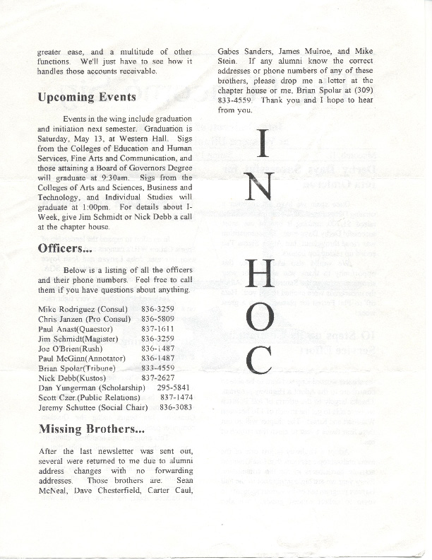 Newsletter Iota Omicron 1995 04 Page 2