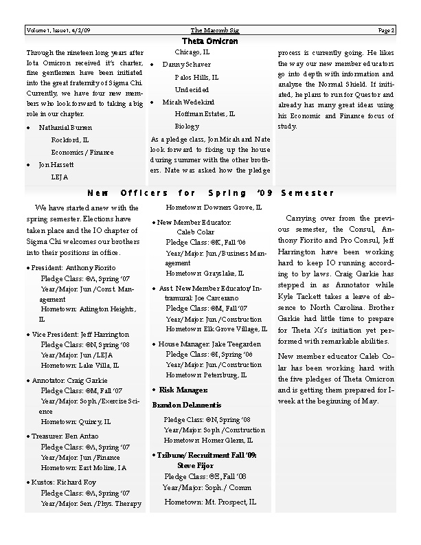 Newsletter Iota Omicron 2009 04 Page 2