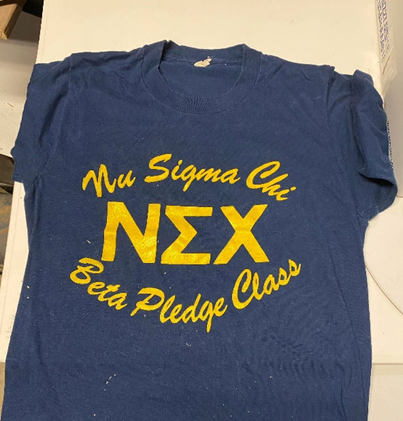 Nu Sigma Chi Beta Pledge Class tshirt